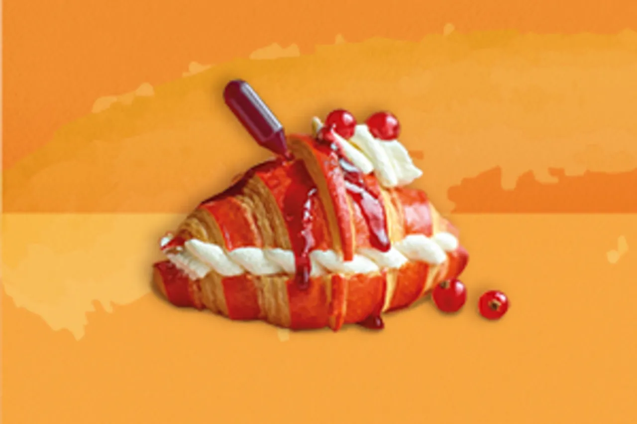 Crazy Croissant Peaches & Cream - Puratos